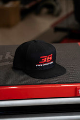 38 Motorsport Lippis (Flat Cap) lasten koko