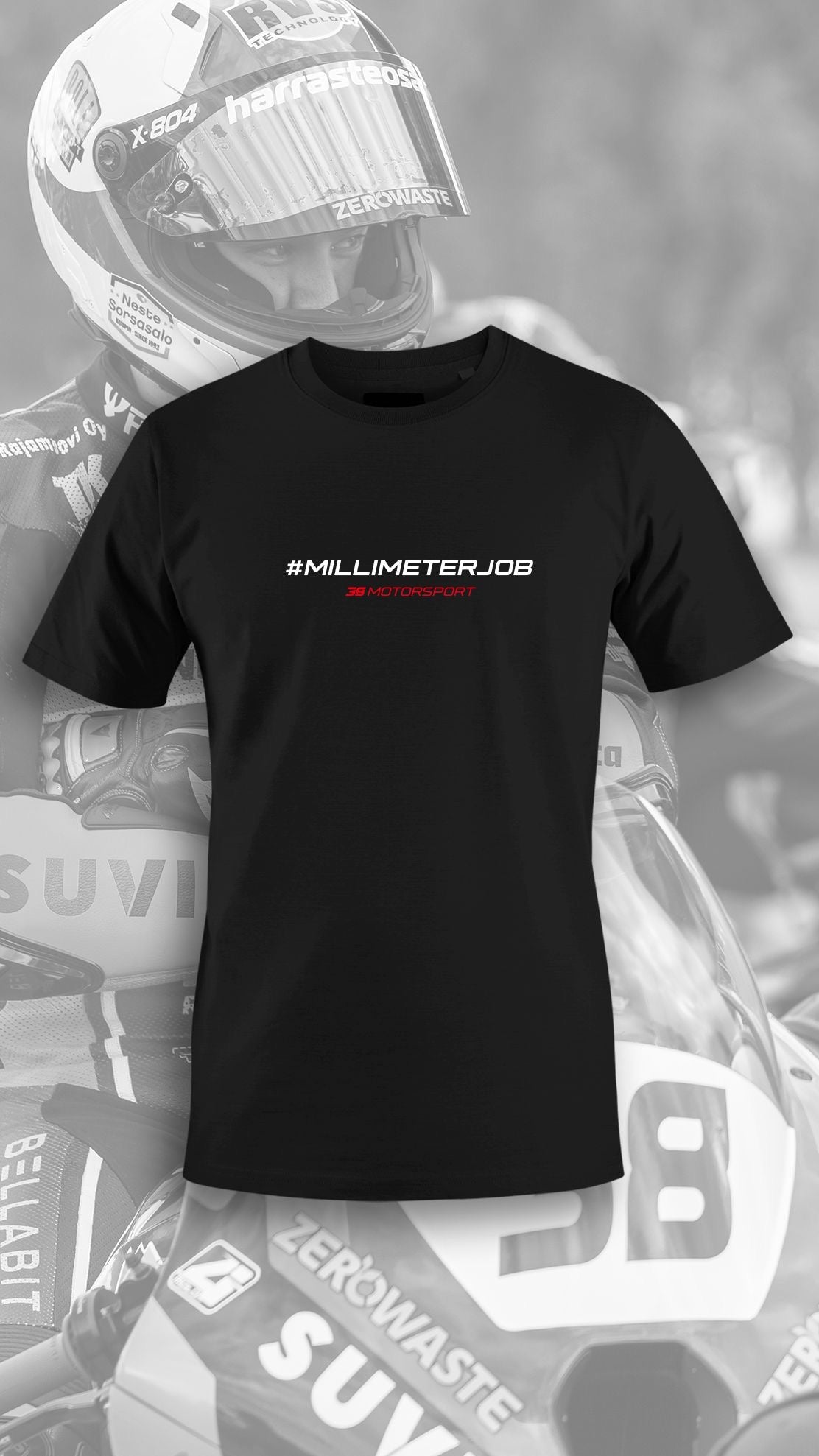 #Millimetjob T-Paita